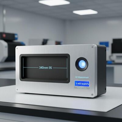 Đo diện tích khẩu độ 340mm X 95mm Thiết bị ánh sáng nhỏ có QD Dải đo tùy chọn 0-400 Mcd M²lx phù hợp cho công nghiệp
