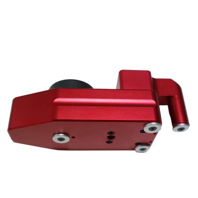 Đo độ dày vạch kẻ đường màu đỏ chính xác, độ chính xác 0.02mm