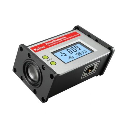 Không có dấu hiệu băng giá Retroreflectometer có phạm vi nhiệt độ môi trường trừ 5 đến cộng 50 độ và không gian lưu trữ dữ liệu 8GB để kiểm tra độ phản xạ